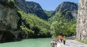 Passeggiata lungo la strada Flaminia