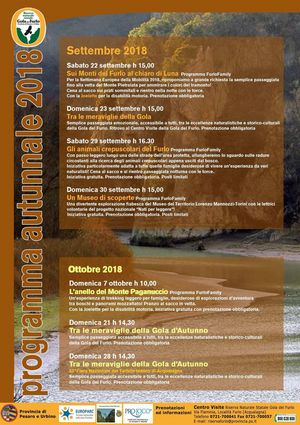 programma autunnale