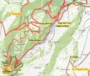 cartina escursionistica