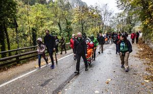 Passeggiata accessibile al Furlo con Joelette